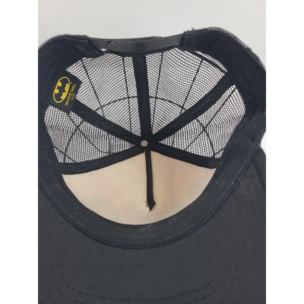 DC Comics‎ Harley Quinn Mens Trucker Hat Black White Mesh Snapback Graphic Print